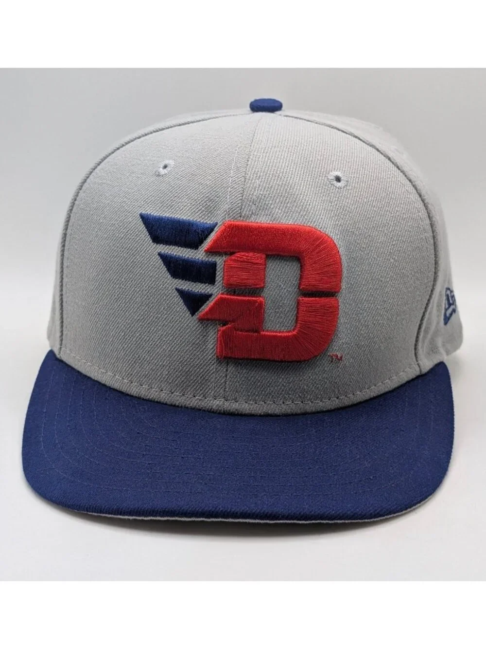 University of Dayton Flyers UD New Era Hat Fitted Size 7 1/2 59fifty Flat Bill